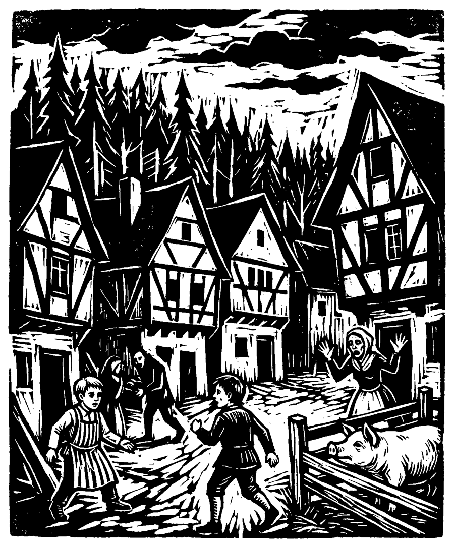 Woodcut plate